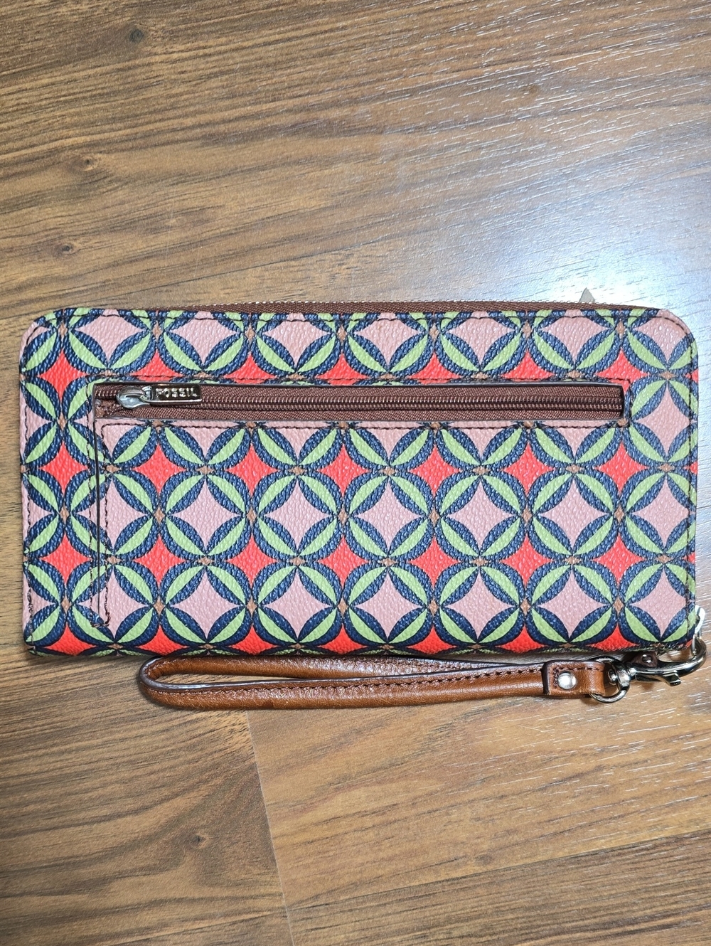 Fossil Sydney Signature Zip Clutch Wristlet